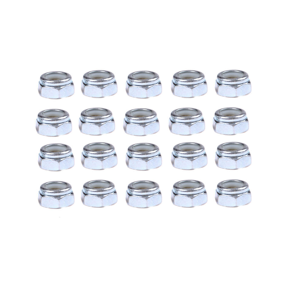 Qty 20: Hexagonal Lock Nut - M8 Fits John Deere Replaces 14M7166