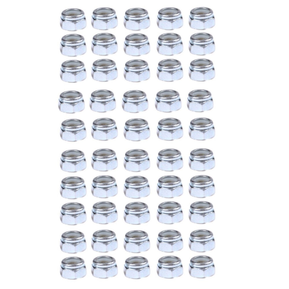 Fifty Replacement Lock Nuts 14M7166 Fits John Deere Mower 108 111 111H 112L+