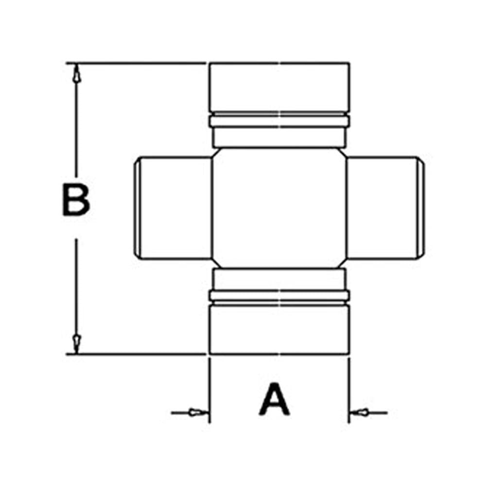 Cross & Bearing Kit Fits Long