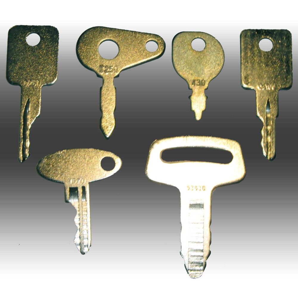 8 Pc. Assorted Key Set Fits Case/International Harvester Replaces A77313