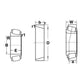 Cone Bearing Fits Universal Products Replaces 0225608