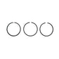 15201-21050 Piston Ring Set Fits Bobcat Skid Steer Loader 733 743 743B 743DS
