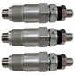 3 FUEL injectors Fits Kubota B1750E B1750HST-D B1750HST-E B2150D B2150E