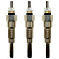 Glow Plug Set (3) Fits Kubota B5100DP B5100EP B6100DP ++ 15261-65513