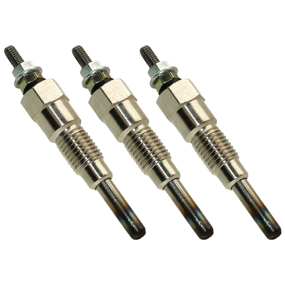 15521-65512 3 Glow Plugs Fits Kubota L2202 L2402 L2602 L2802 L3202 L4202 M4950