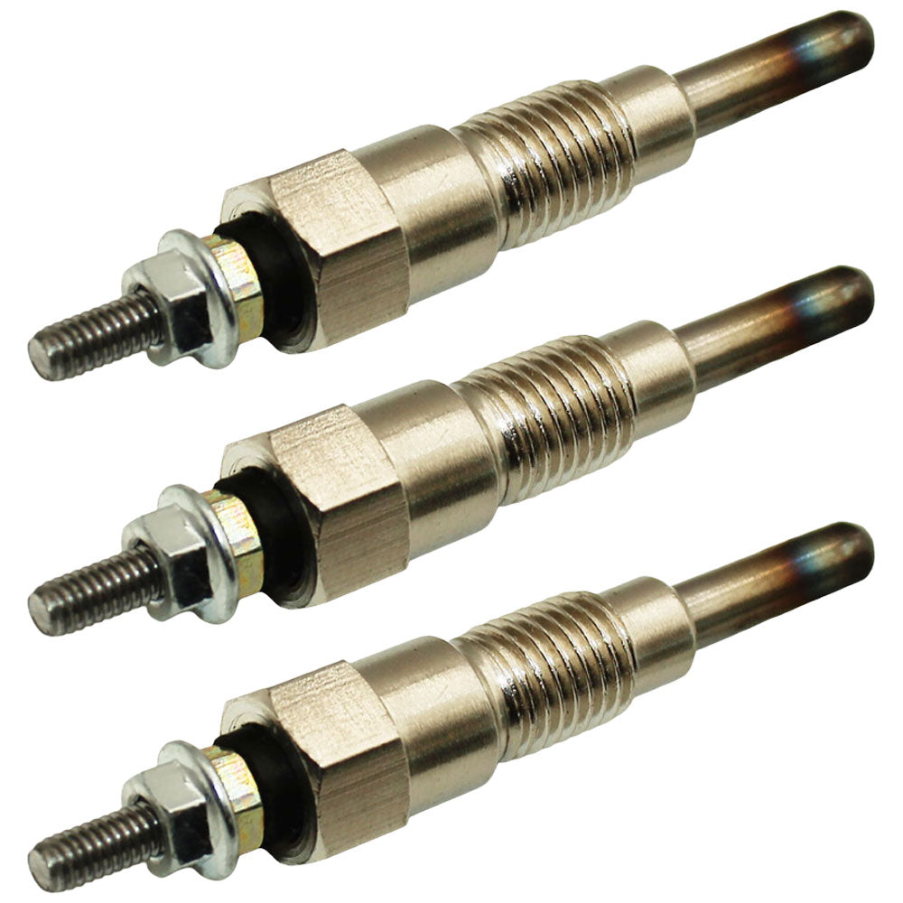 Qty 3: Glow Plug Fits Kubota Replaces 15261-65512