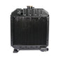 212078 Compact Tractor Radiator - 9 5/8 x 11 5/8 x 1 7/8 Fits Kubota