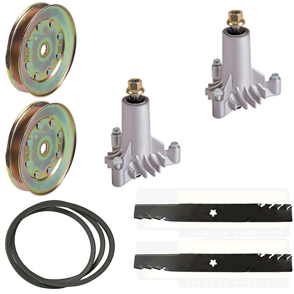 Spindle Assembly, Blade, Belt, and Pulley Kit Fits AYP Replaces 130794