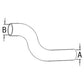 Upper Radiator Hose Fits Case/International Harvester Replaces 1536489C1