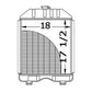 Radiator Fits Kubota Replaces 1545372060