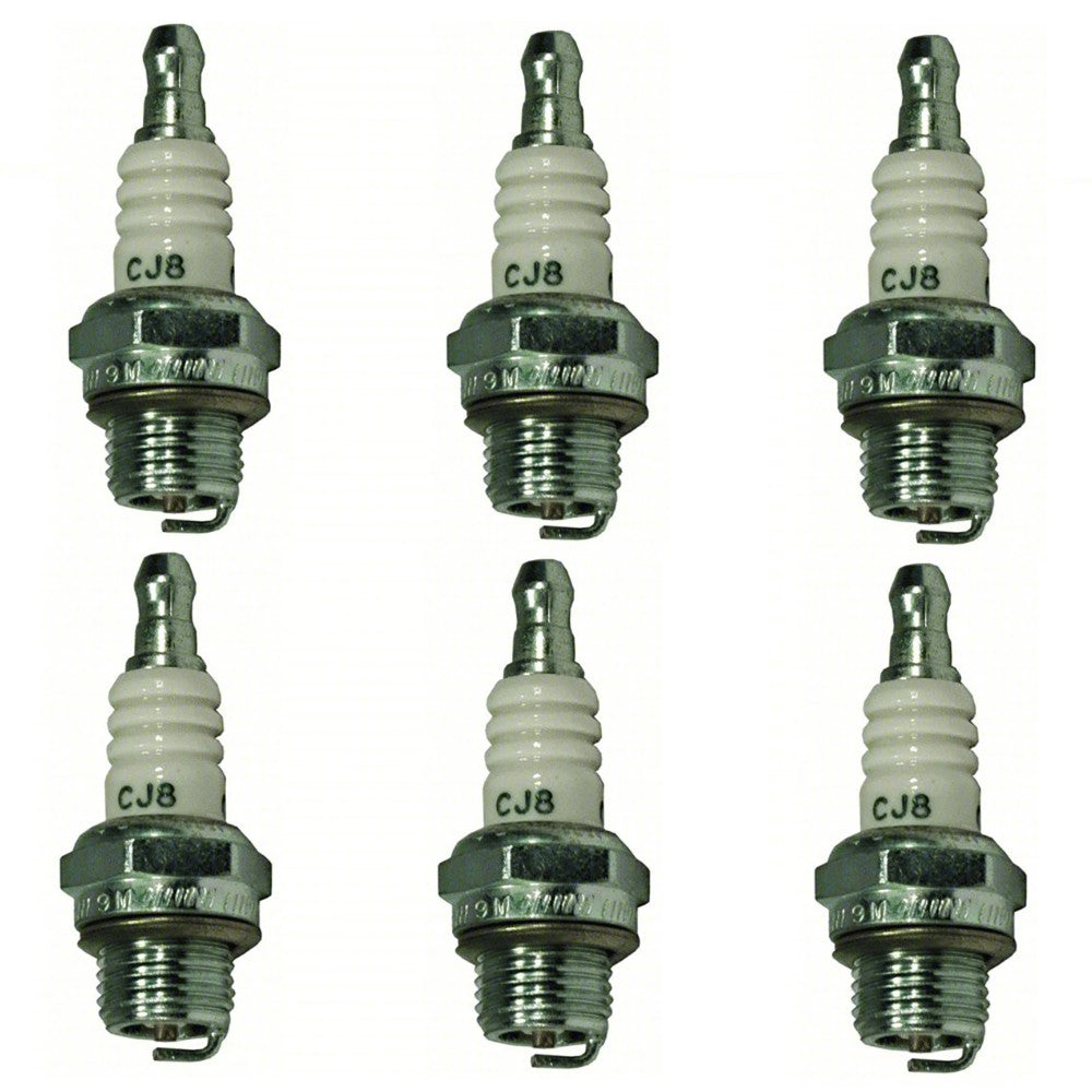 Qty 6: Spark Plugs  Fits Champion Replaces CJ8
