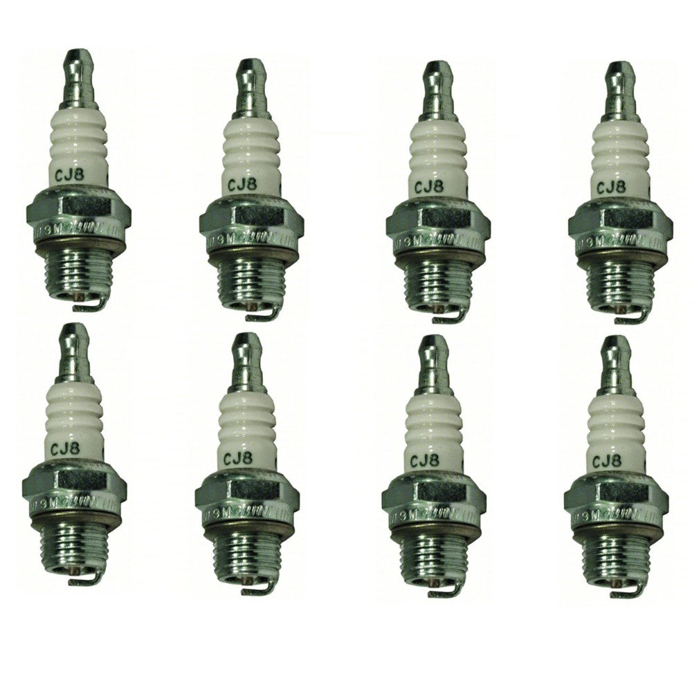 Qty 8: Spark Plugs  Fits Champion Replaces CJ8