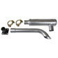 One New Muffler Conversion Kit Fits Kubota B1750 B1550 B6200D B6200E