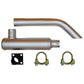 Muffler Conversion Kit Fits Kubota B1550 B1550 B1550 B1550 B1750 15541-12110