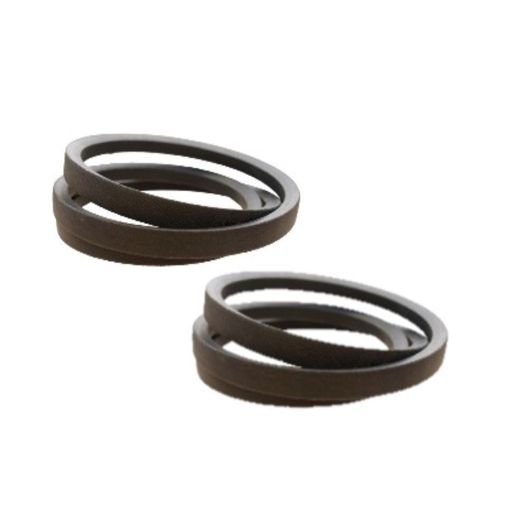 15606-97012 Two Fan Belts Fits Kubota Tractor M4050 M4500 M4950