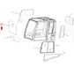 Front Upper Windshield Cab Glass Fits Caterpillar Replaces 156-6472