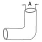 Upper Radiator Hose Fits 1650 1655 1850 2-70 2-78 4-78 157434A 158624A