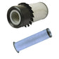 195-635 Inner & Outer Air Filter Set Fits Ditch Witch