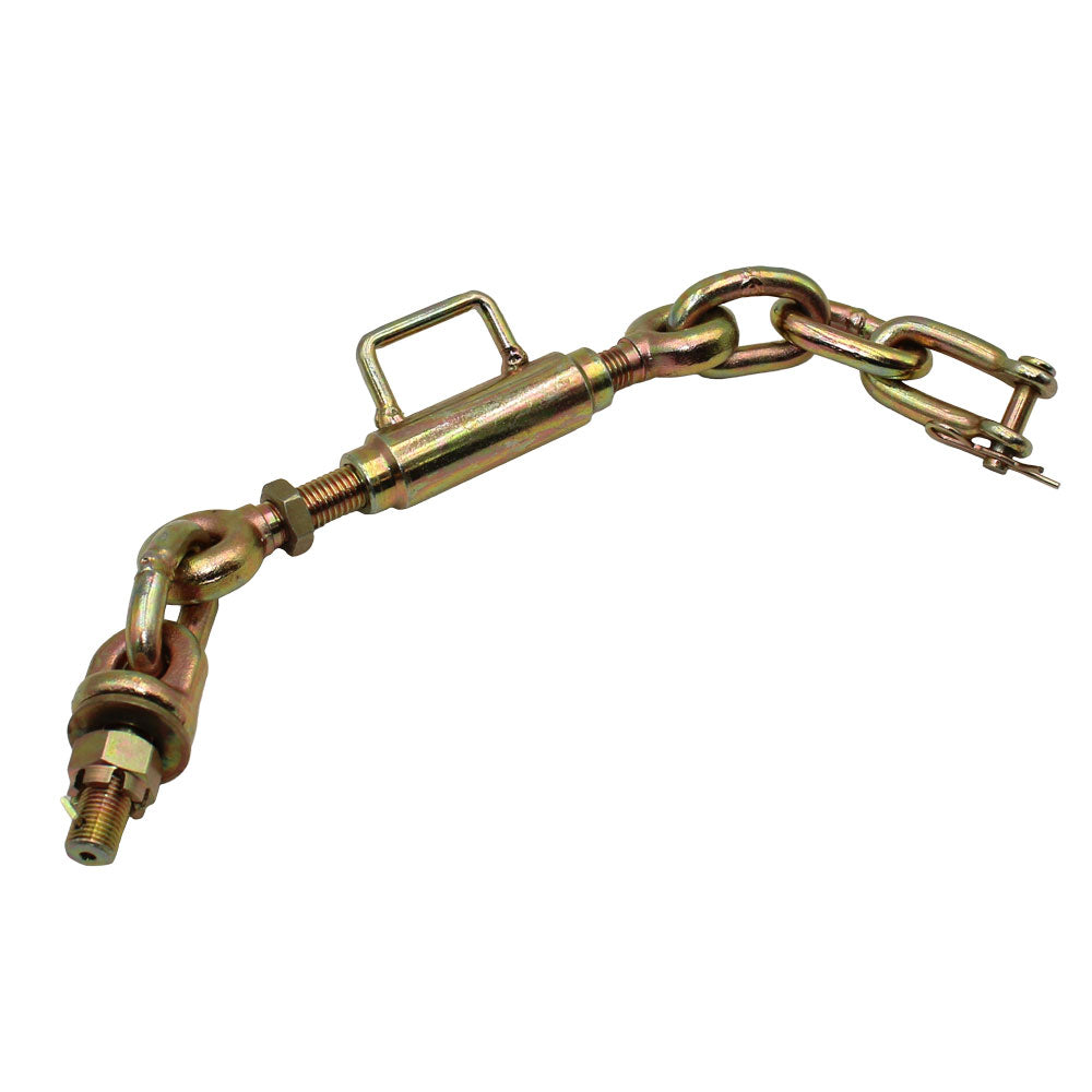 Universal Fit Turnbuckle 3 Point Hitch Sway Check Chain Stabilizer 11.75-13.50