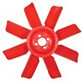 8 Blade Plastic Fan Fits Massey Ferguson 275 285 Models 160895M1