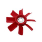 160895M1 Plastic Fan 8-Blades Fits Massey Ferguson 275 285 15.625" Diameter