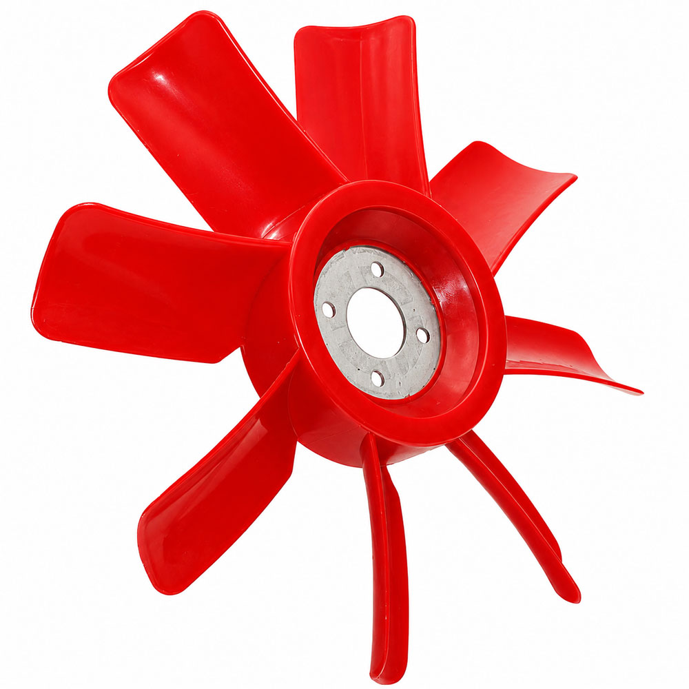 160895M1 Plastic Fan 8-Blades Fits Massey Ferguson 275 285 15.625" Diameter
