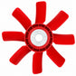 8 Blade Plastic Fan Fits Massey Ferguson Replaces 160895M1
