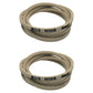 5103392 Qty 2: Heavy Duty Deck Belt
 Fits Snapper Made with Aramid