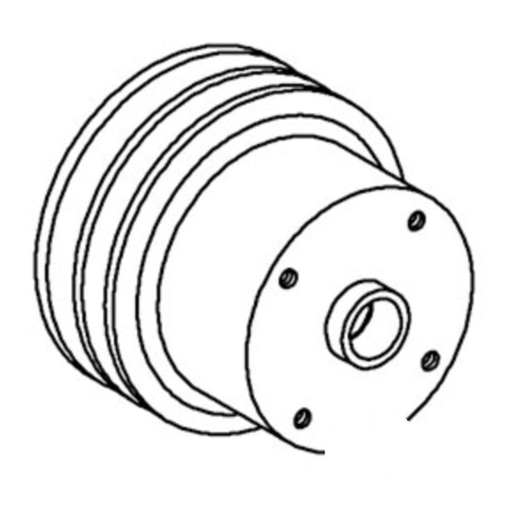 162126A Water Pump Pulley For White Tractor 2-78 4-78 1550 1555 1650 1655 1850