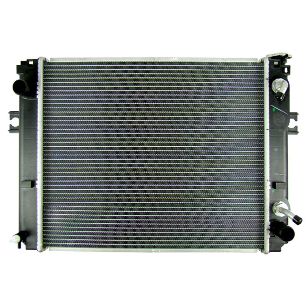 246248 Forklift Radiator - Fits Toyota - 19 3/4 x 16 3/4 x 1 7/8 (U Fin Core)