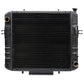 Fits Toyota Fork Lift Radiator 16410U113071A w/ Oil Cooler on 9" Centers