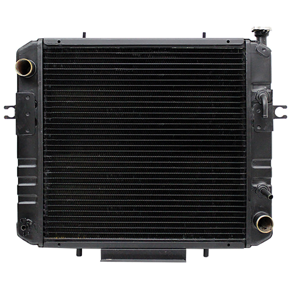Fits Toyota Fork Lift Radiator 16410U113071A w/ Oil Cooler on 9" Centers