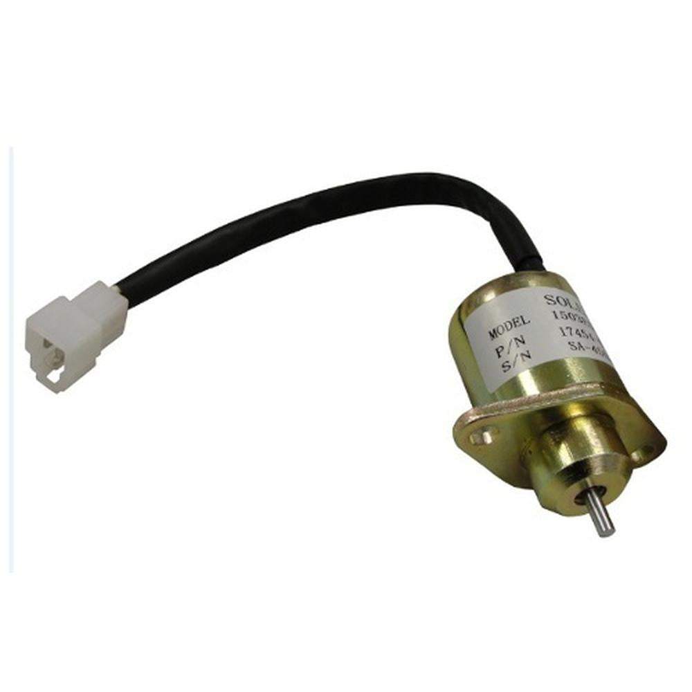 Stop solenoid Fits Kubota D905 D1005 D1105 Tractor Mower Generator Tower Digger