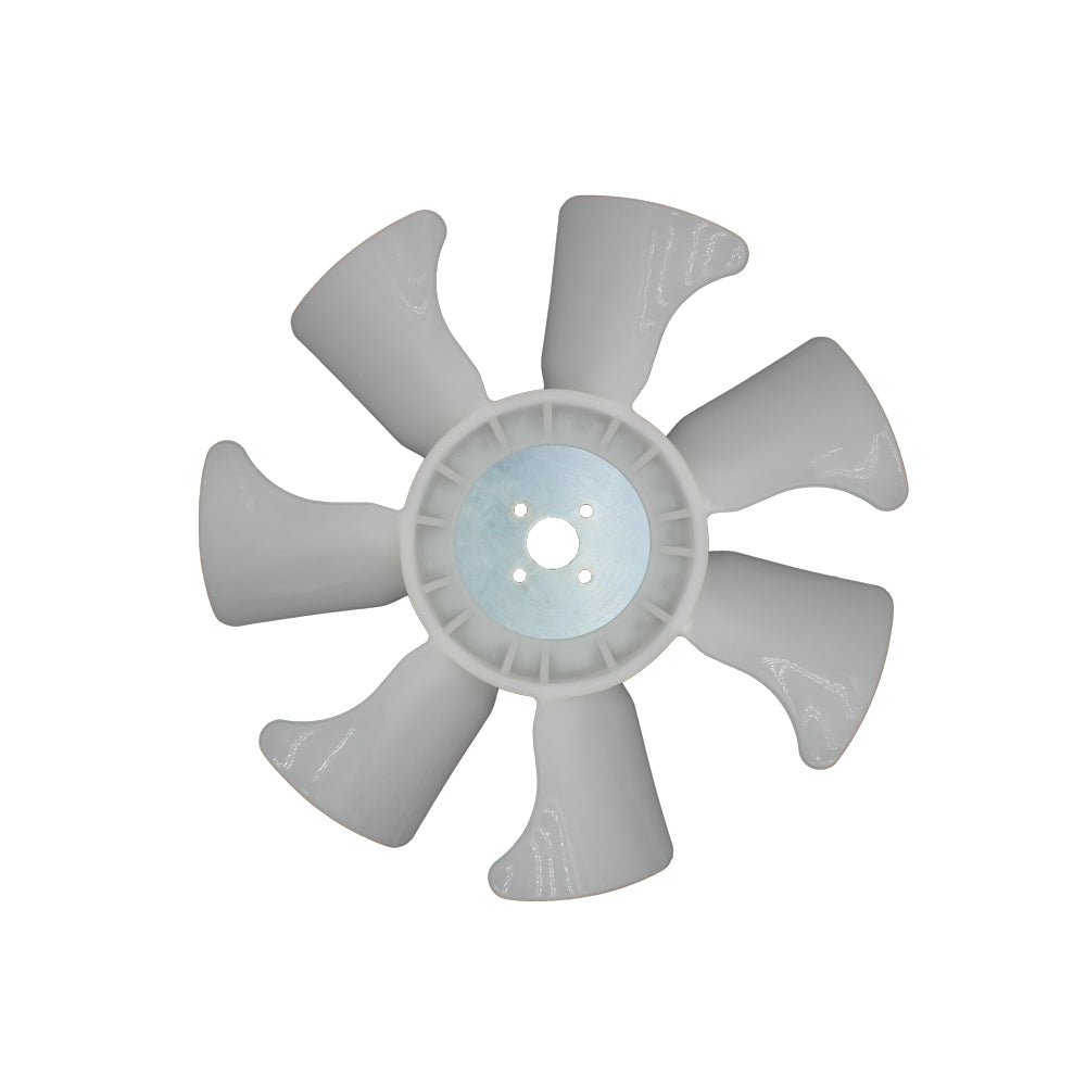 1666174110 Replacement Cooling Fan Blade 380mm 7 Blades Fits Kubota Models