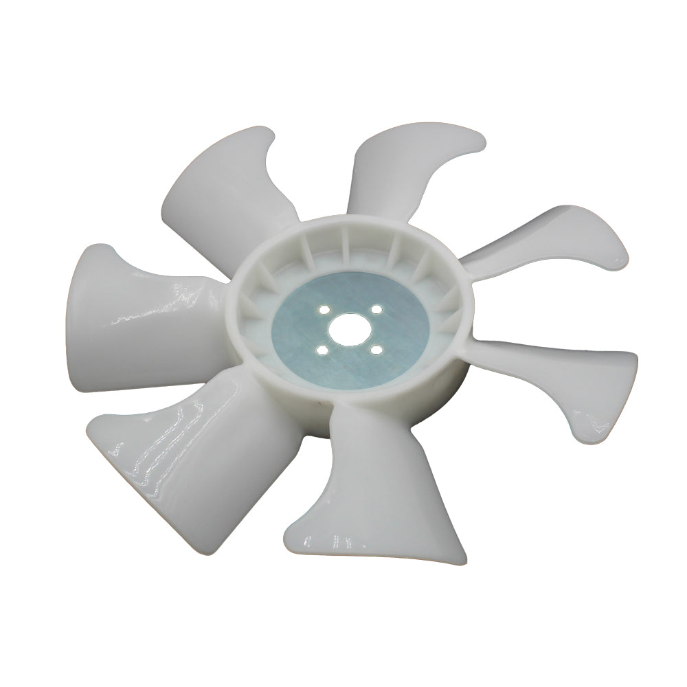 1666174110 Replacement Cooling Fan Blade 380mm 7 Blades Fits Kubota Models