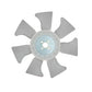 1666174110 Replacement Cooling Fan Blade 380mm 7 Blades Fits Kubota Models