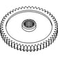 1671706M4 New Constant Mesh PTO Gear Fits Massey Ferguson MF Tractor Models