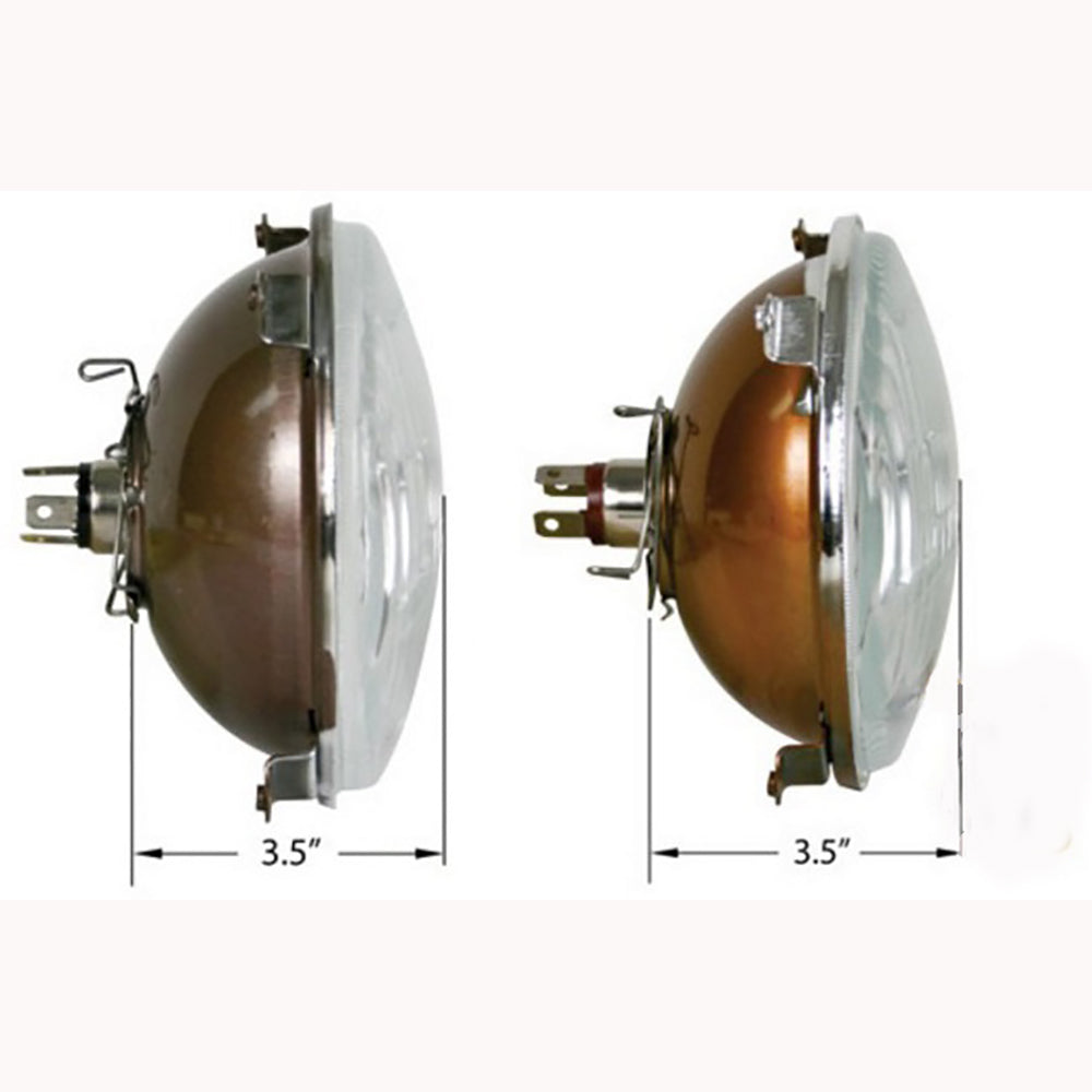 Pair of Headlights Fits Massey Ferguson Tractor 158 20D 50H 290 595