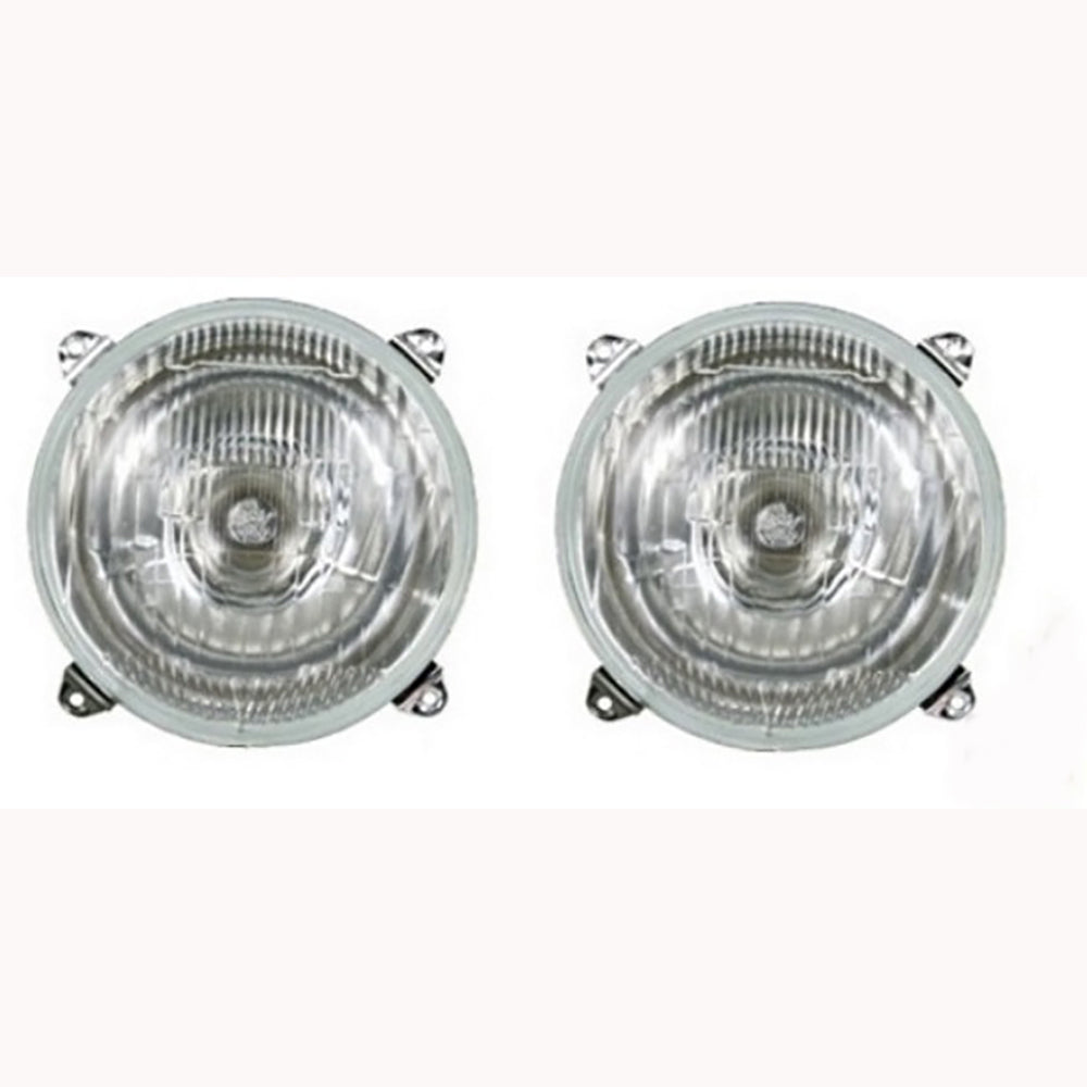 Pair of Headlights Fits Massey Ferguson Tractor 158 20D 50H 290 595