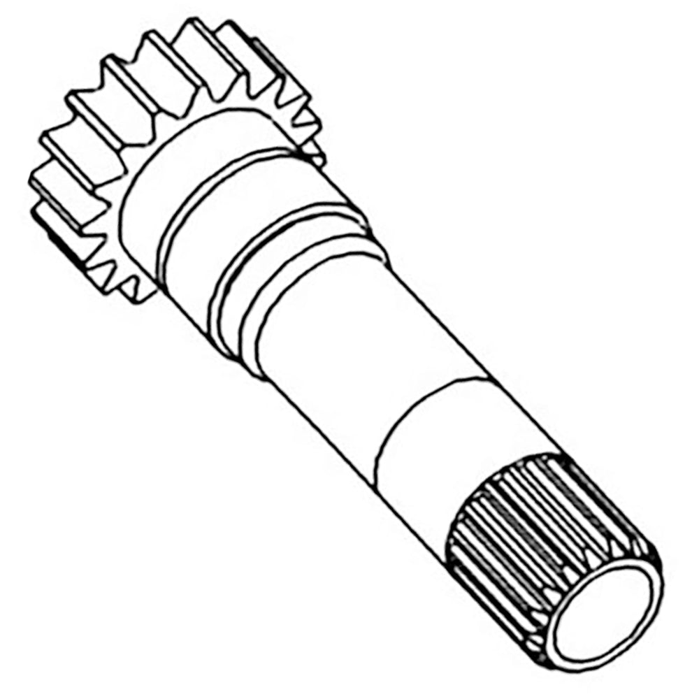 Trans Input Shaft Fits Massey Ferguson Replaces 1677740M1