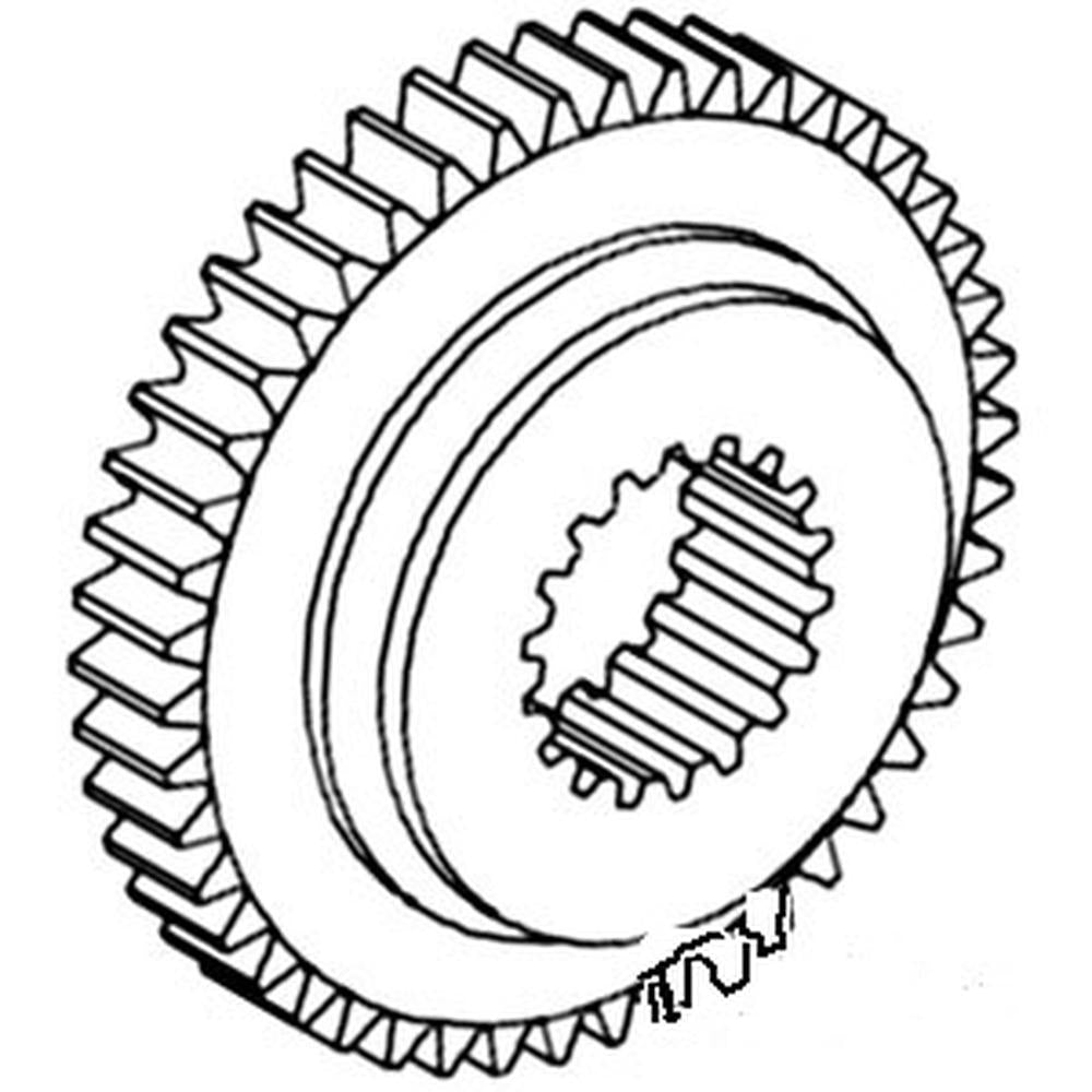 1683360M1 New 4th Trans Gear Fits Massey Ferguson Tractor Models 135 150 +