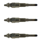 3 GLOW PLUGS Fits Kubota B7410D B7500DTN B7500HSD B7510D B7510DN B7510HSD