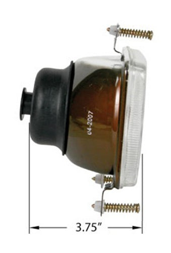 Qty 2: Headlamp Fits Massey Ferguson Replaces 1693943M1