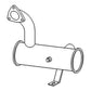 1694965M1 Vertical Muffler Assembly Fits Massey Ferguson Tractor Model 399