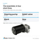 Black Power Steering Pump Fits Massey Ferguson Replaces 1696666M91