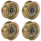Qty 4: Flat Idler Pulley Fits Universal Products Replaces 173437-1