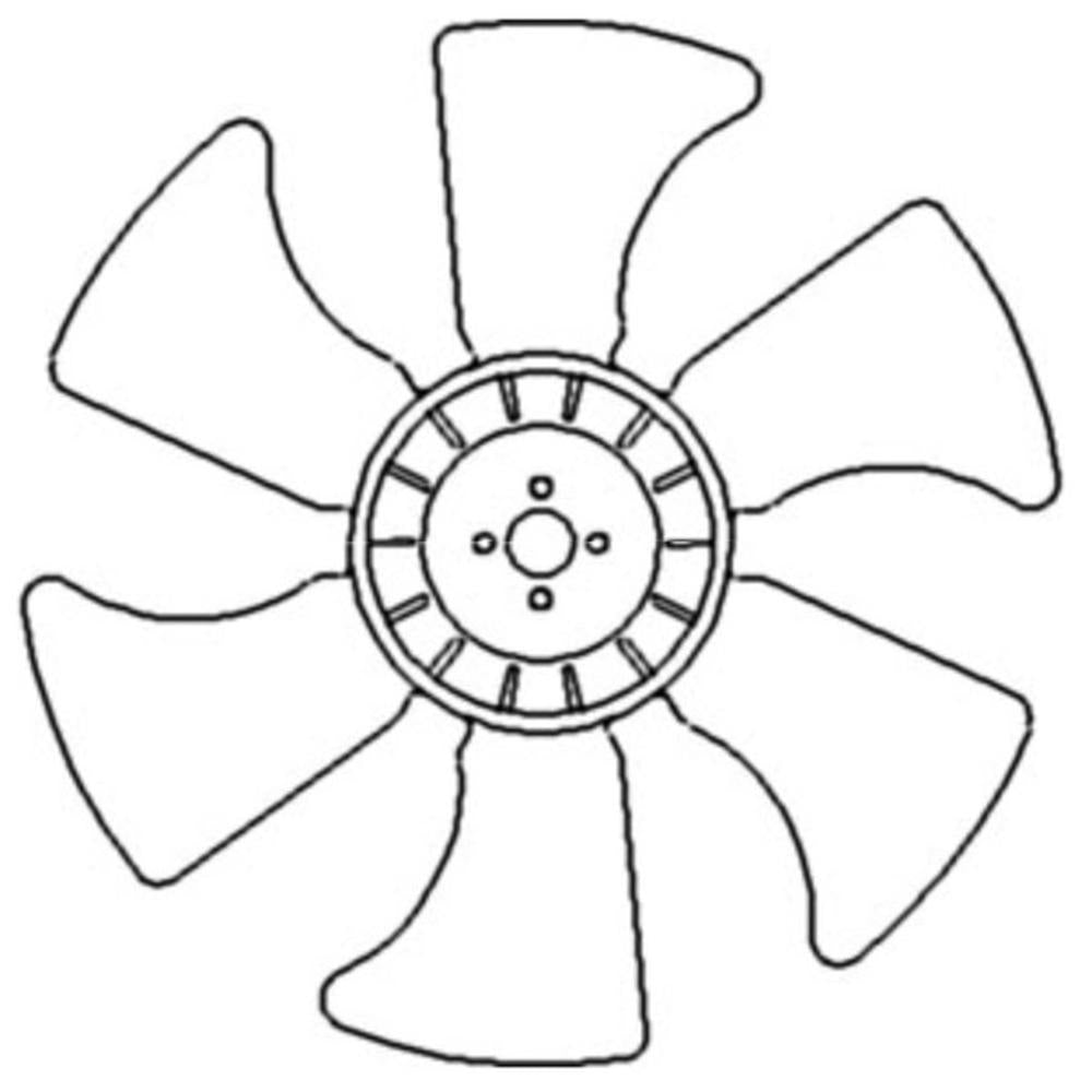 17362-74110 Aftermarket 6 BLD Fan For Kubota L2650 L2900 L2950 L3250 L3250DT