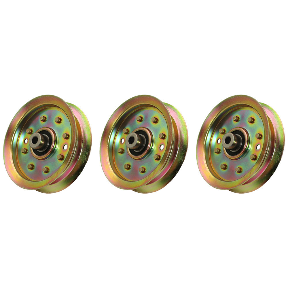 Qty 3: Flat Idler Pulleys Fits Simplicity Replaces 1736540YP