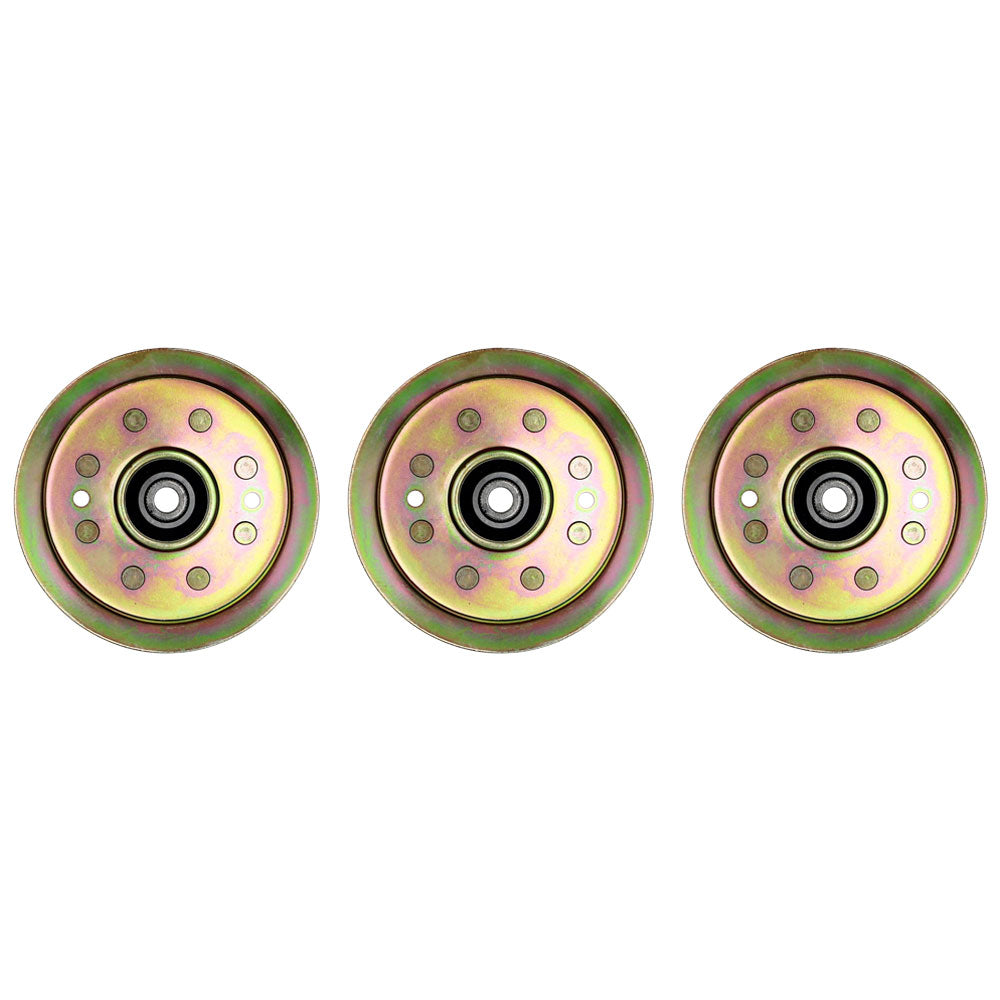 Set of (3) Three Idler Pulleys 1736540YP For Snapper Zero-Turns 200Z 285Z