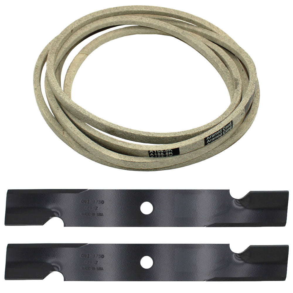 Blades & Belt Kit Fits Sears Replaces 7103789 Made With Aramid
